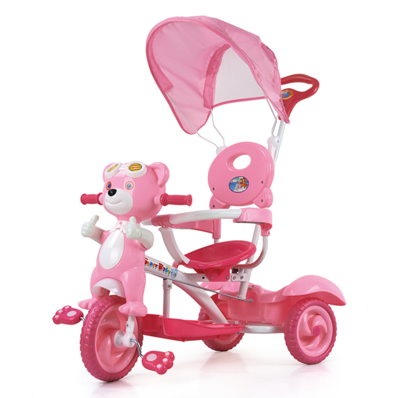 Otroški tricikel Pink Bear 855-2