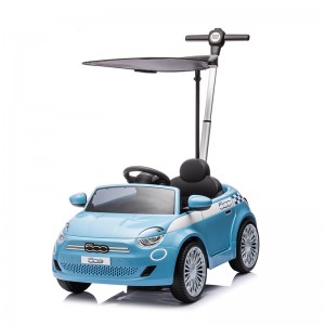 FIAT 500 Licensed Baby Push Car With Canopy 941...