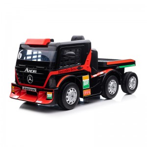 Mercedes-Benz License kids ride on truck with trailer XM622B