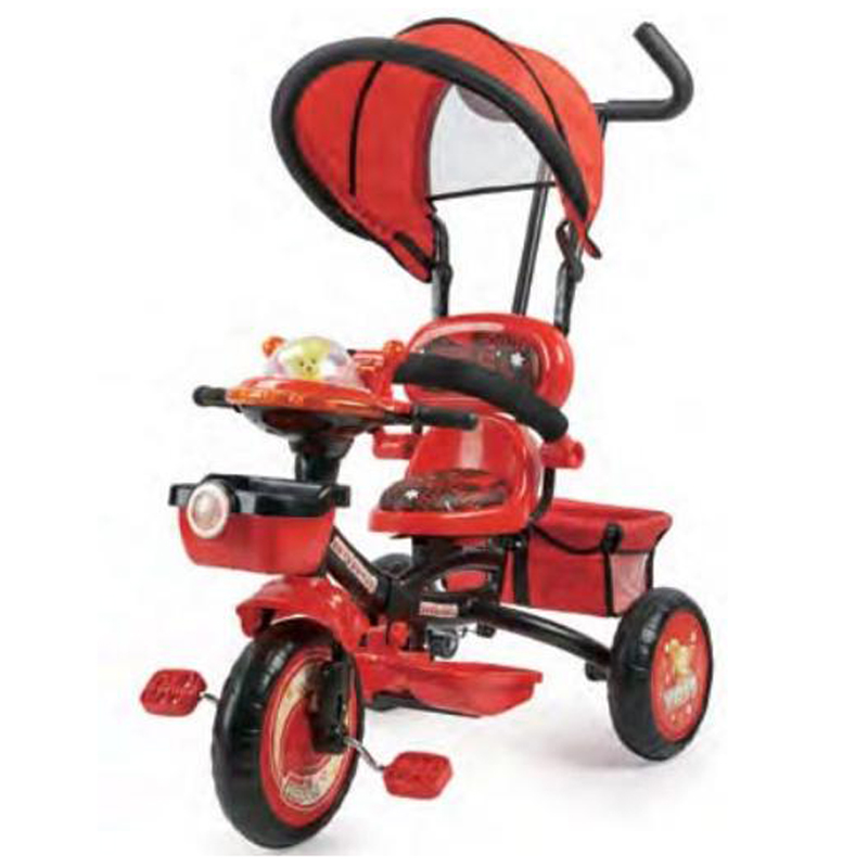 دراجة ثلاثية العجلات للأطفال مع قضيب الدفع JY-B29-1