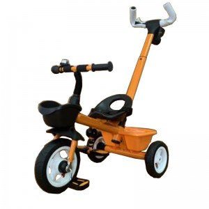 Children tricycle with pushbar JY-B31-4