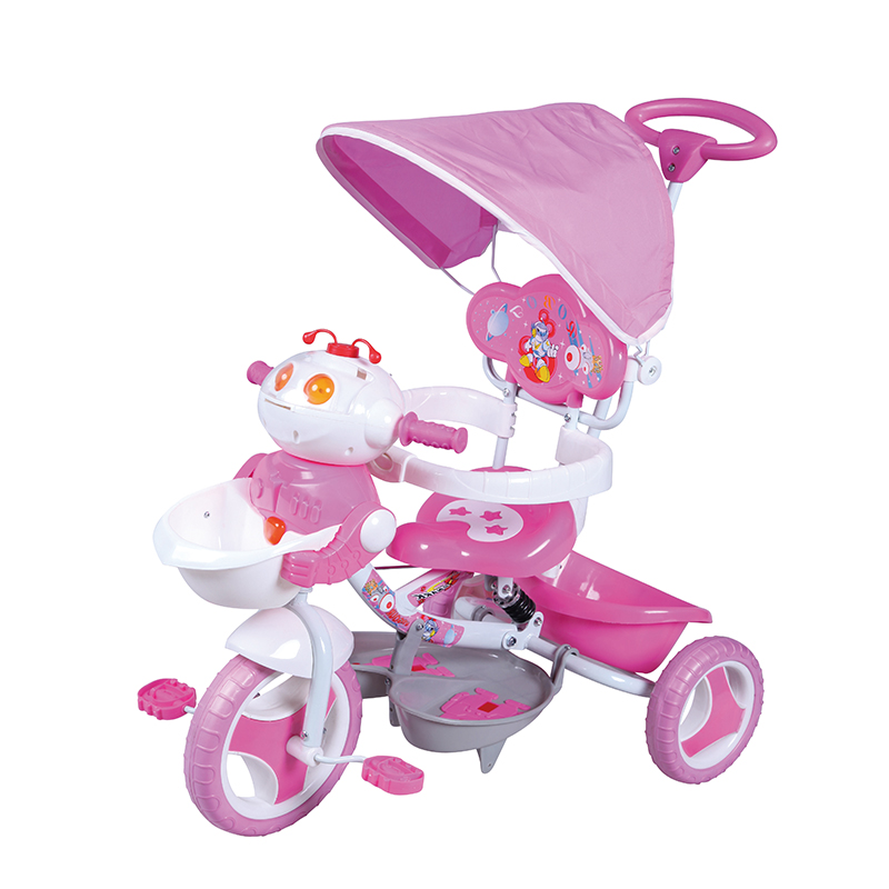 Kids Tricycle with Push Bar SB3402ABPA