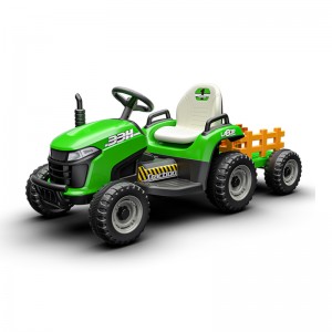 2023 najnowszy dziecięcy traktor akumulatorowy z przyczepą LQ030