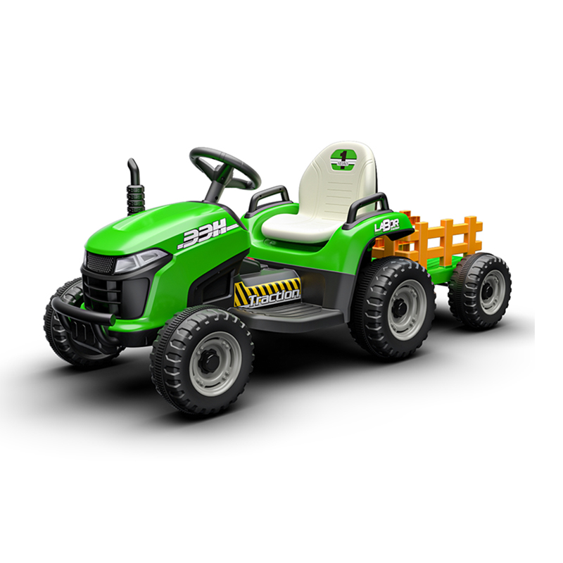 Tractor de batería para nenos máis novo de 2023 con remolque LQ030