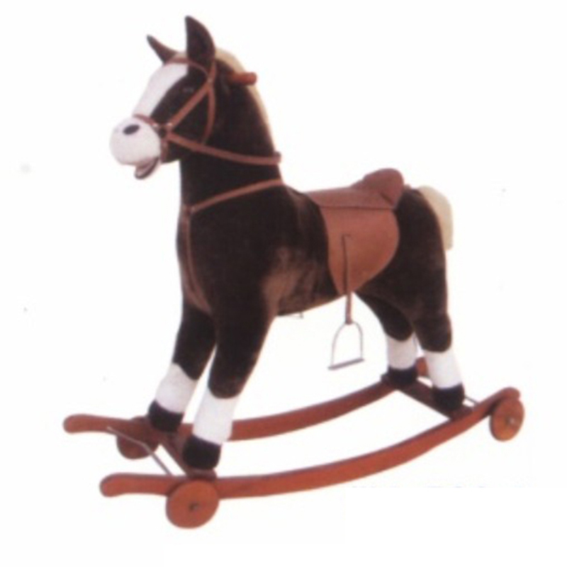 China wholesale Rocking Toys - Wooden Rocking Horse RX-503-L  – Tera