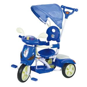 Triciclo infantil con ciclomotor 856-3