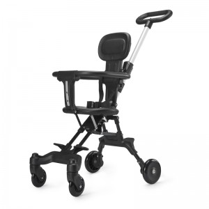 Vienu mygtuku sulankstomas vaikiškas vežimėlis SM998