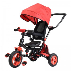 Tricycle with Push Parent Handle 903 Rubber