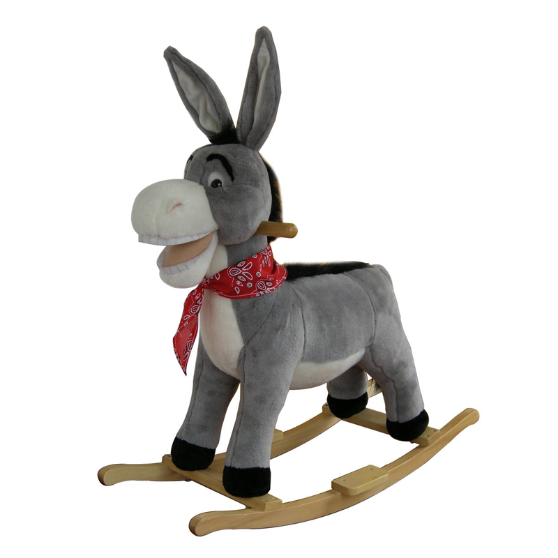 Plush Rocking Donkey RX8001