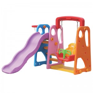 Toddler Slide and Swing հավաքածու 4-ը 1 YX803A-ում