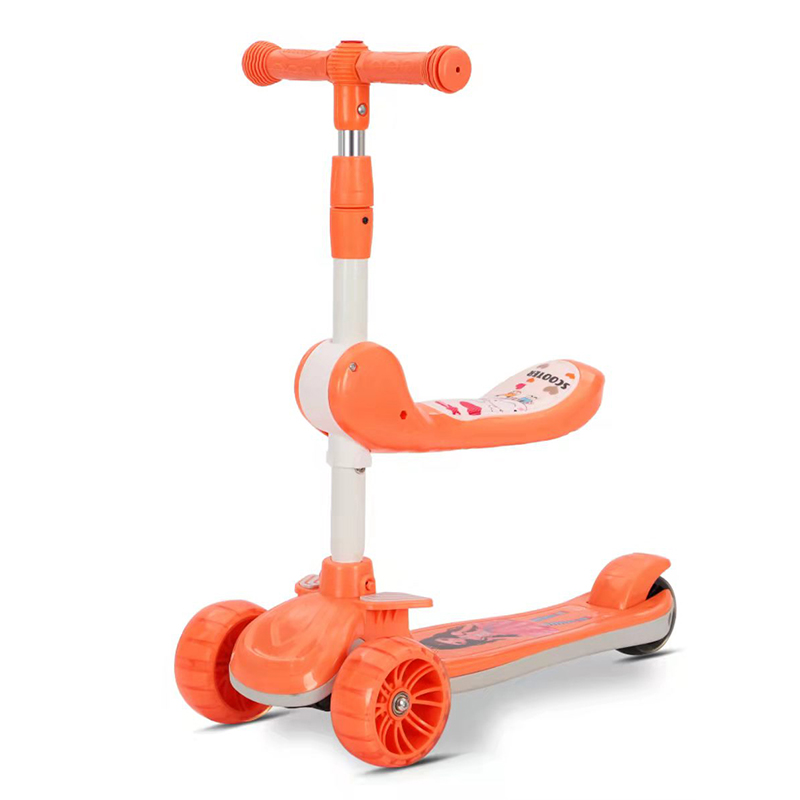 China Cheap price Kids Scooter 3 Wheel - Flashing Wheel Kids Scooter BC188 – Tera