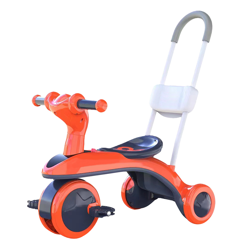 Triciclo per bambini con barra di spinta BZL606P