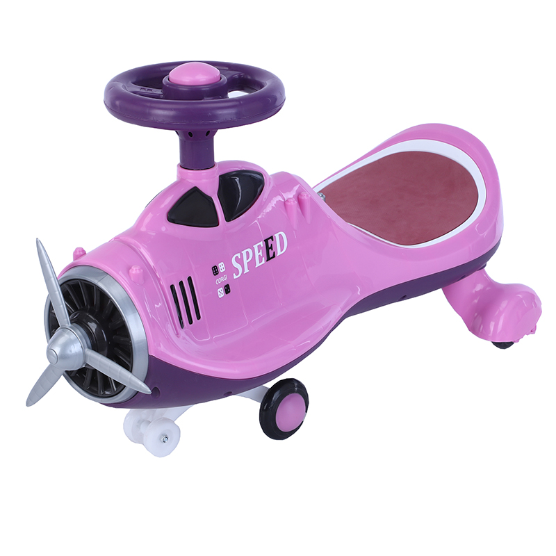 China Cheap price Swing Car With Light - Helicopter Shaped Kids Swing Car BSC986H – Tera