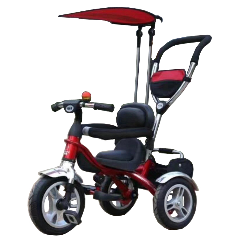 tricycle pour enfants à barre de poussée réglable BY8825