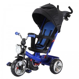 trehjulssykkel for barn med frontlys B62