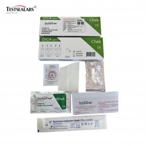 Hot Sale!!! Thailand FDA Approval Most Popular GIGA Testsealabs Covid-19 Antigen Test Nasal $Saliva 2 in 1 Home Self-Test Kit