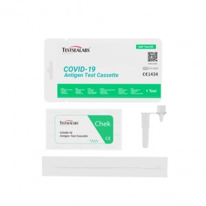 Budget Test- Solf Pack  Testsealabs Covid-19 Antigen Test Cassette Home Use