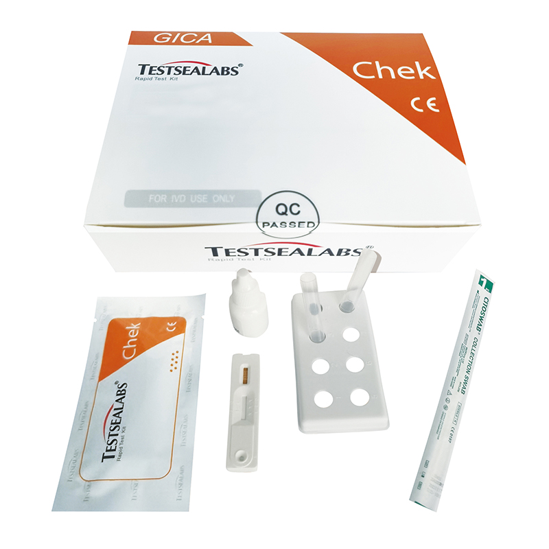 Itinatampok na Larawan ng Influenza A&B Test Cassette