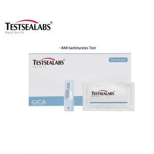 Ett-trinns Urin BAR Barbiturates Test DOA Drug Diagnostic Rapid Test