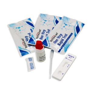 Testsea Disease Test Bezgak pf/pan Tri-line Rapid Test Kit
