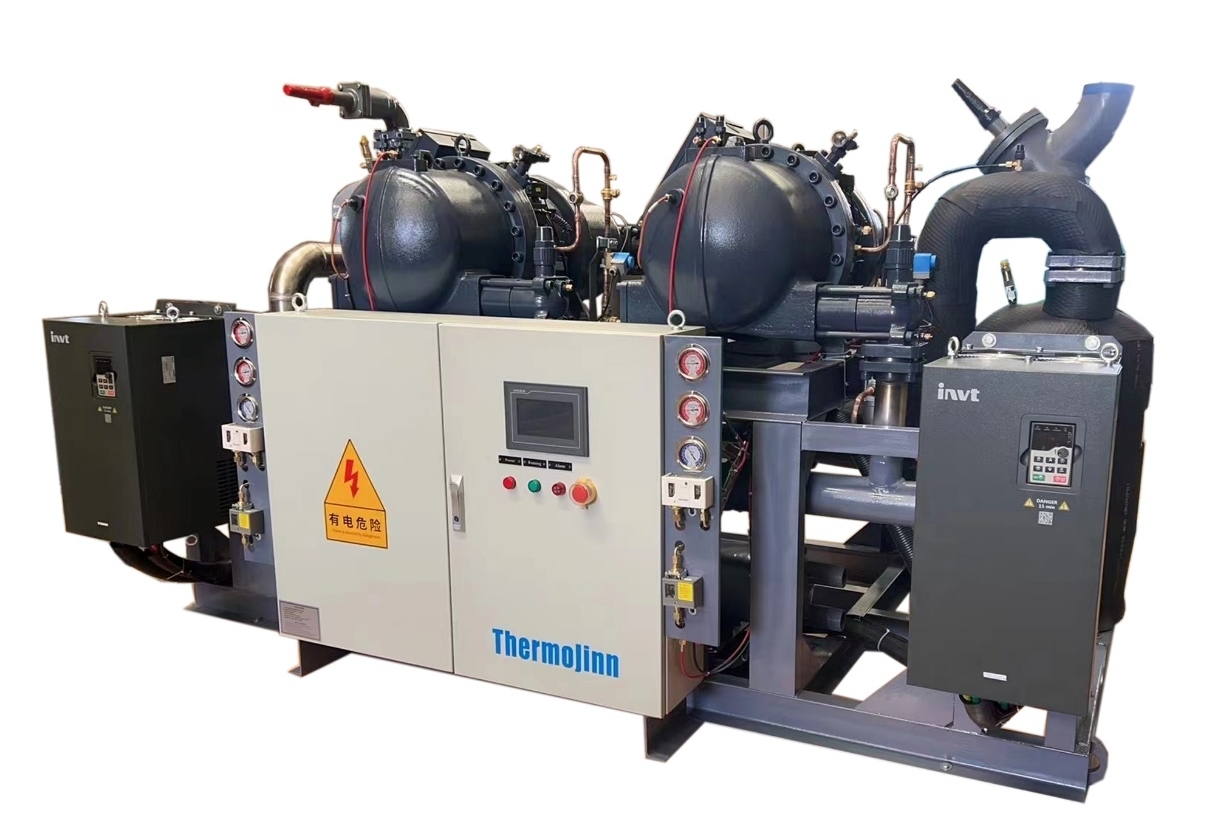 Unidade de compressor para aplicação marítima da Thermojinn com VSD