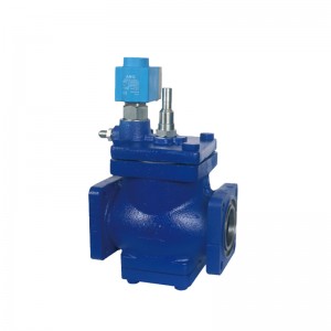 RACK Normally closed pneumatic stop valve