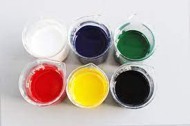Epoxy resin pigment paste
