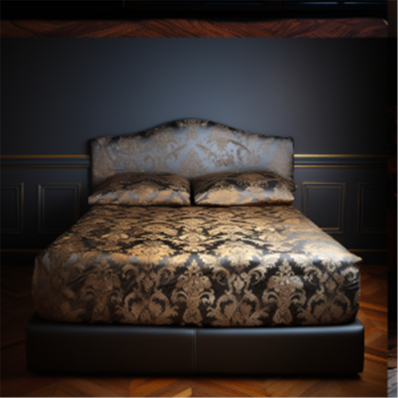 The mysterious elegance of mattress damask fabric