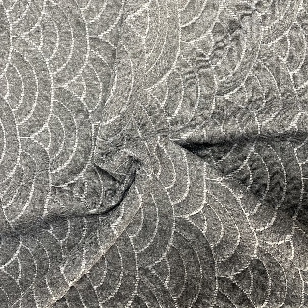 Chinese factory mattress fabric high quality dark grey knitted T515 Featured Image