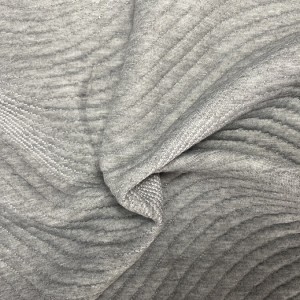 Chinese factory mattress fabric high quality grey knitted fabric T546