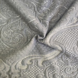 Bamboo charcoal /polyester mattress ticking fabric Manufacturer