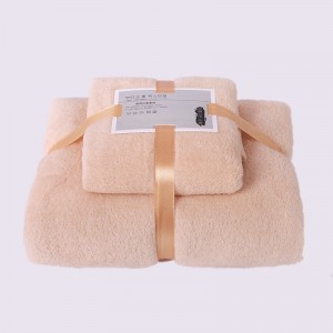 Bath Towels Coral Fleece  High Density Plush strong absorbent super soft dry quick