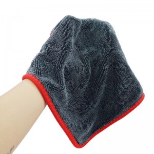 Cleaning Towel Absorbent glass cleaning Household Microfiber square Twist braid cloth Wash Towel,