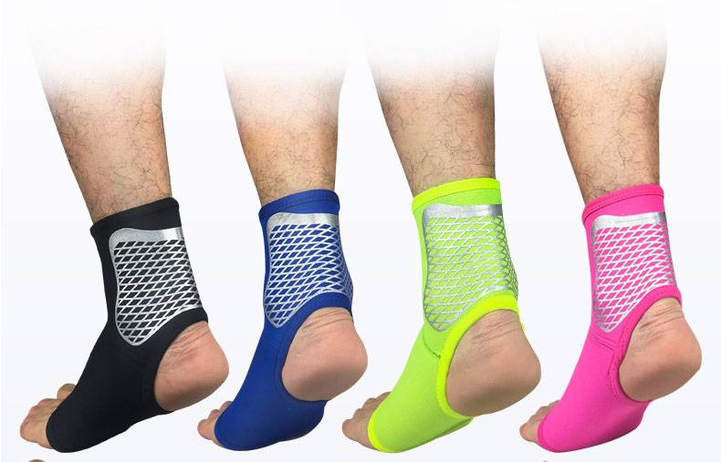 Breathable Adjustable Sports Elastic Ankle Support Brace  AS-06 Featured Image