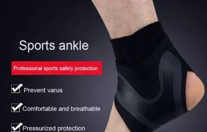 Sports wrap bandage Ankle Strain Elastic Ankle Support Brace AS-10