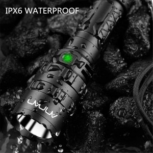 Powerful Tactical diving very bright High Quality Tactical Camping Portable Torch Flash Light H166
