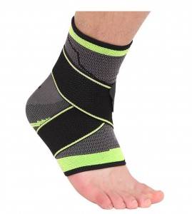 Sports Neoprene Ankle Brace With Elastic Strap AS-01