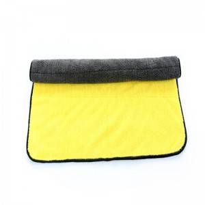 Microfiber Washing Drying Towel Strong Thick Fiber Car Cleaning Cloth CT-01