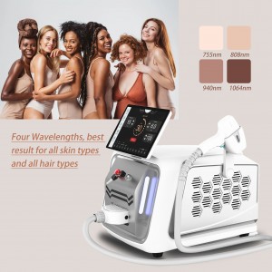 MHB-19 Laser Beauty Equipment machine 2023 new arrivals hair laser 808 removal permanent machine 808nm diode laser 3 waves portable laser hair removal