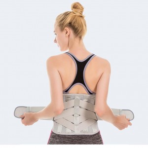 Облекчаване на болката в талията на гърба на лумбалната част на гръбначния стълб Мъжки еластичен фиксиран лумбален опорен колан тример за нови индийски жени, модерен талия SB-15