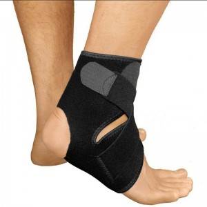 Foot Bandage Elastic Ankle Brace Black Band AS-02