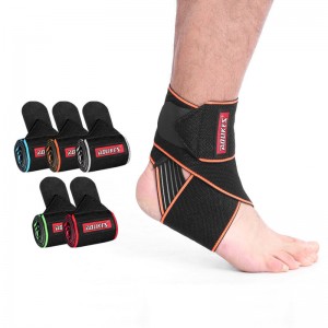 Hot Sale Kompresi Ankle Brace Olahraga Protection Ankle Brace Elastis Ankle Kompresi Dhukungan KP-07
