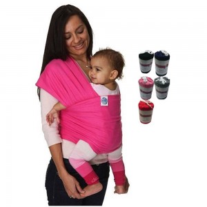 Wholesale Hands Free Breathable Pure polyester Soft Infant Baby Carrier Stretchy Sling Wrap Belt T-16