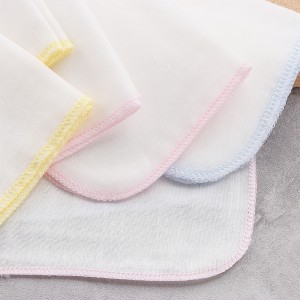 10pcs/lot Facial Cleansing pad Soft Face Refresh Clean Towel Cotton Muslin Cloth Makeup Remover Square Type Ultra-thin Harmless CM16