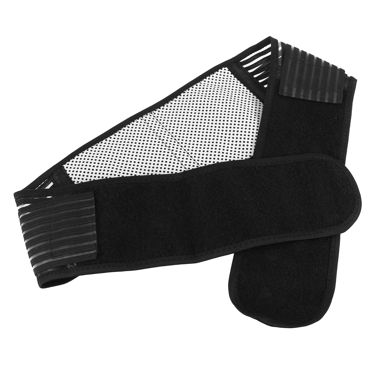 Portable ajustable elástico infrarrojo autocalentamiento dolor inferior masaje terapia magnética espalda cintura soporte Lumbar cinturón WS-17