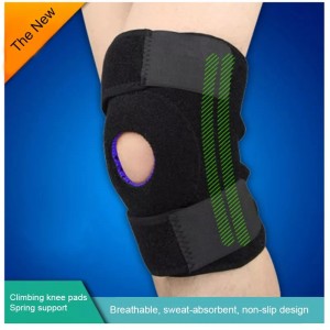 2022 New Design Gym Fitness Power Compression Protection Elastic Adjustable Knee Brace Support KP-03