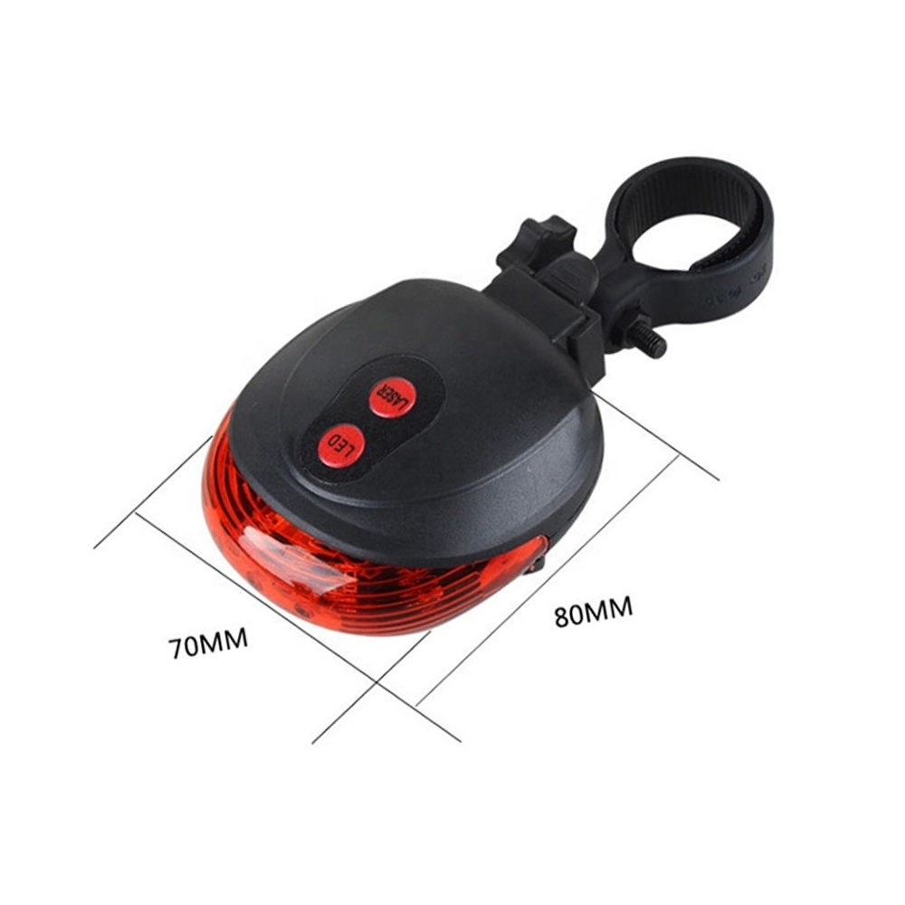 බයිසිකල් උපාංග LED Flash Lights Red led ආරක්‍ෂිත ලේසර් අනතුරු ඇඟවීමේ ලාම්පුව බයිසිකල් පැදීම Back Brake Signal projector Bike tail Light B10
