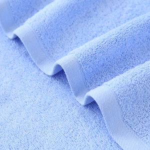 Klas a plain owu bath towel ezinụlọ soft absorbent bath towel wholesale otu zụta owu bath akwa akwa onyinye embroidery CM8