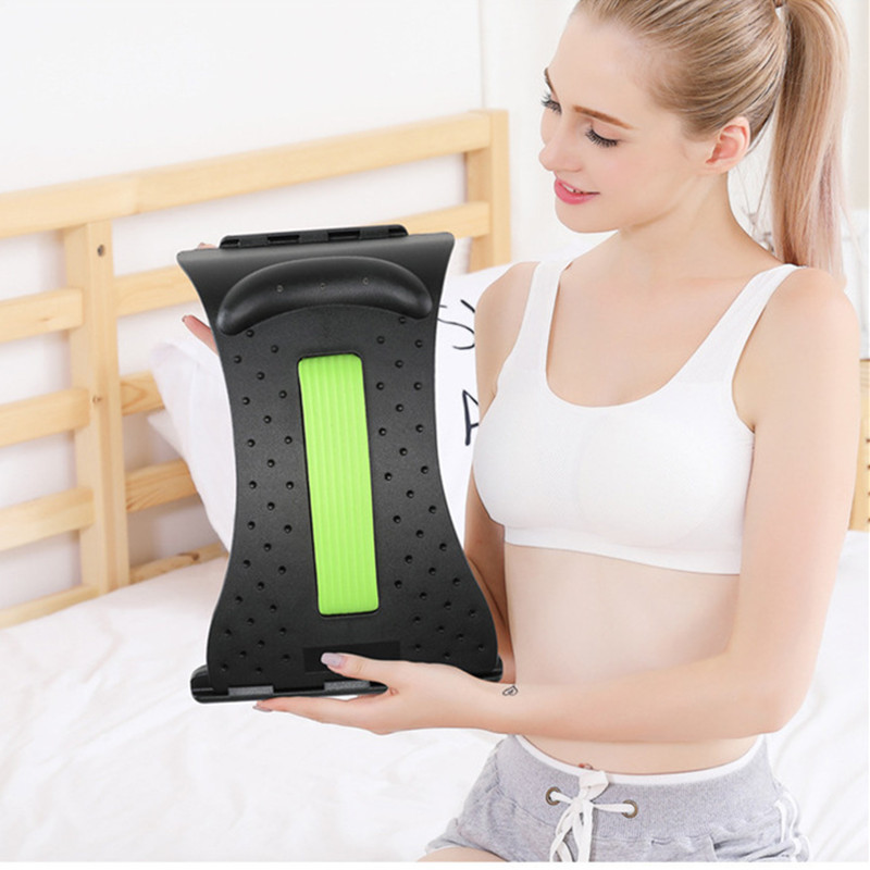 Portable Neck Stretcher Pain Relief Plastic Pillow Neck Shoulder Massager Relaxer Traction Device Support NS-01 Featured Image
