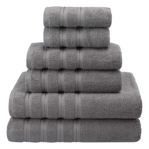 Wholesale Hot-selling Broken Gift Towel 6-piece Set Can Add Logo Pure Cotton Satin Towel CM18